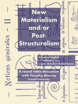 New Materialism and/or Post-Structuralism