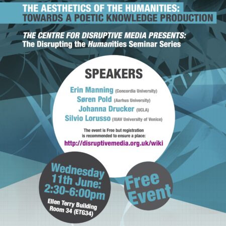 Videos Aesthetics of the Humanities Seminar